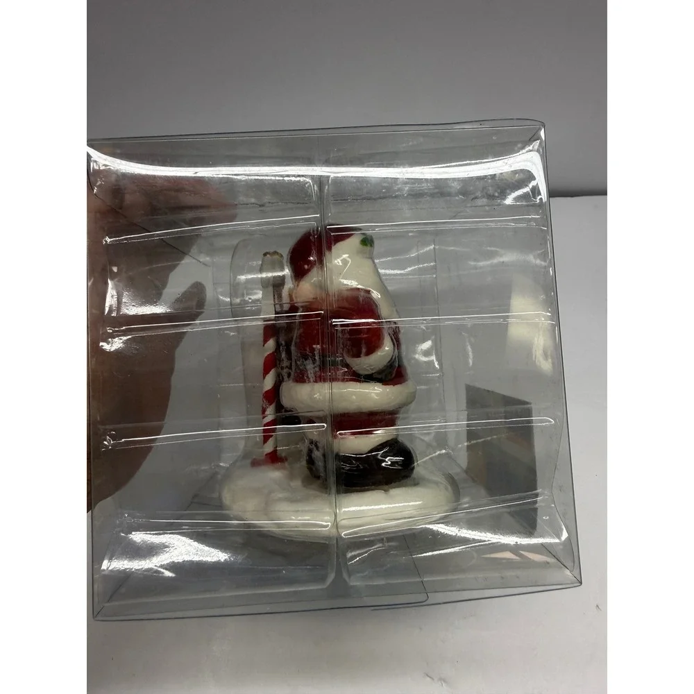 Better Homes & Gardens Santa Sleigh Ceramic Salt Pepper Shakers Heritage Holiday
